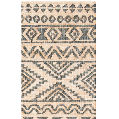 Haywa Hand Loomed Jute, Cotton Southwestern Rug