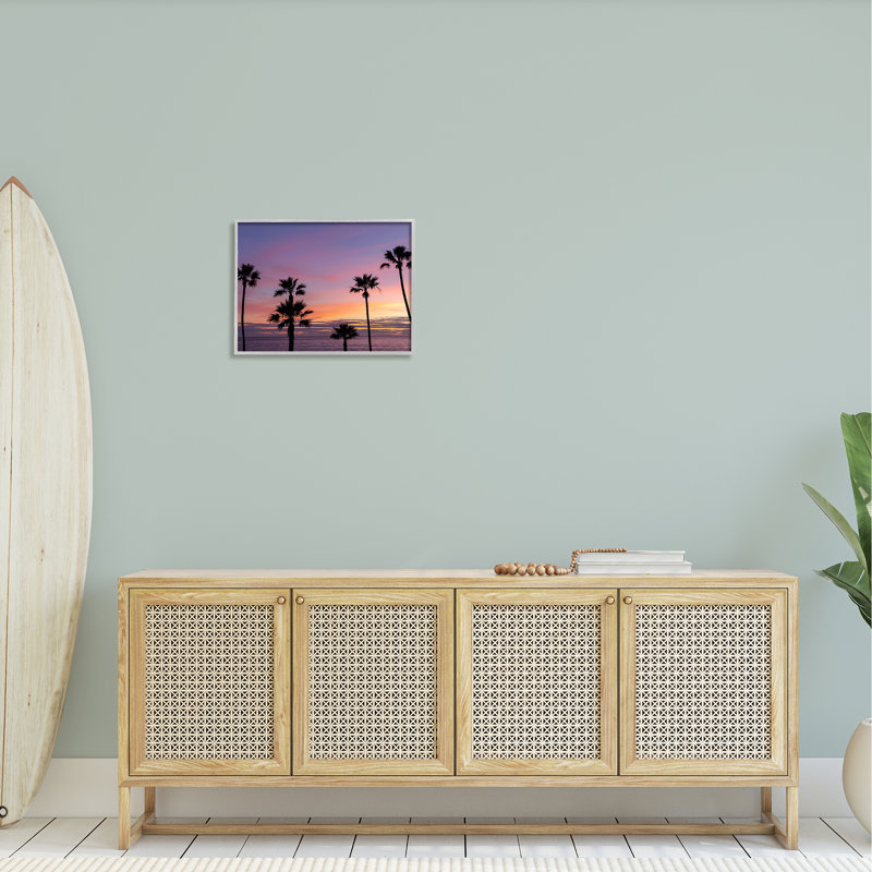 Mauve lever de soleil ciel haut, H 16 po x l 20 po x P 1,5 po, Estampe numérique Farmhouse