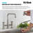 Urbix Bridge Faucet with Side Spray Included-49089342