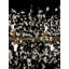 Longs lustres en cristal suspendus moderne-901057842