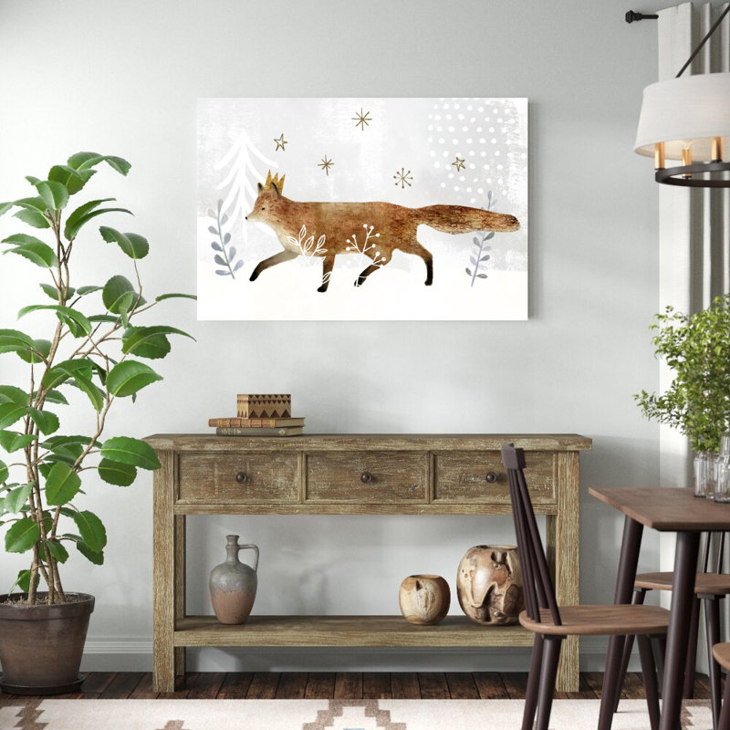 «Woodland Celebration IV» par Victoria Borges - impression sur toile tendue, H 32 po x l 48 po