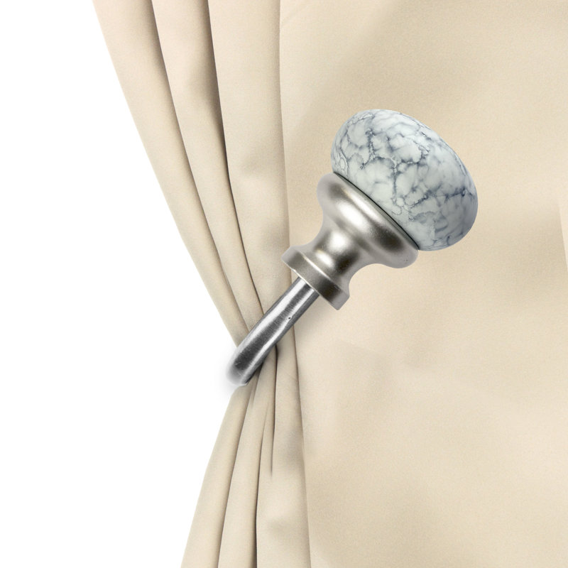 Paire de retenues Merlyn, Nickel satiné