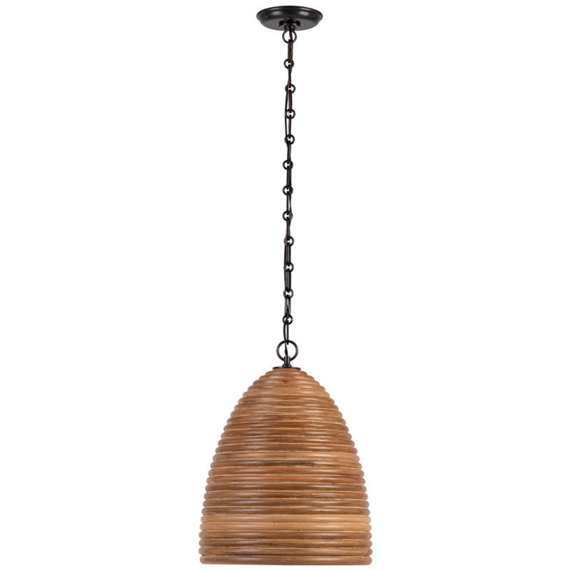 Emerson 1 - Light Pendant, Natural, Bronze
