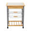 Chariot de cuisine avec plateau en carrelage Organize It All