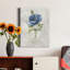 «Blue Linen Poppy» par Carol Robinson, impression sur toile tendue-822580424