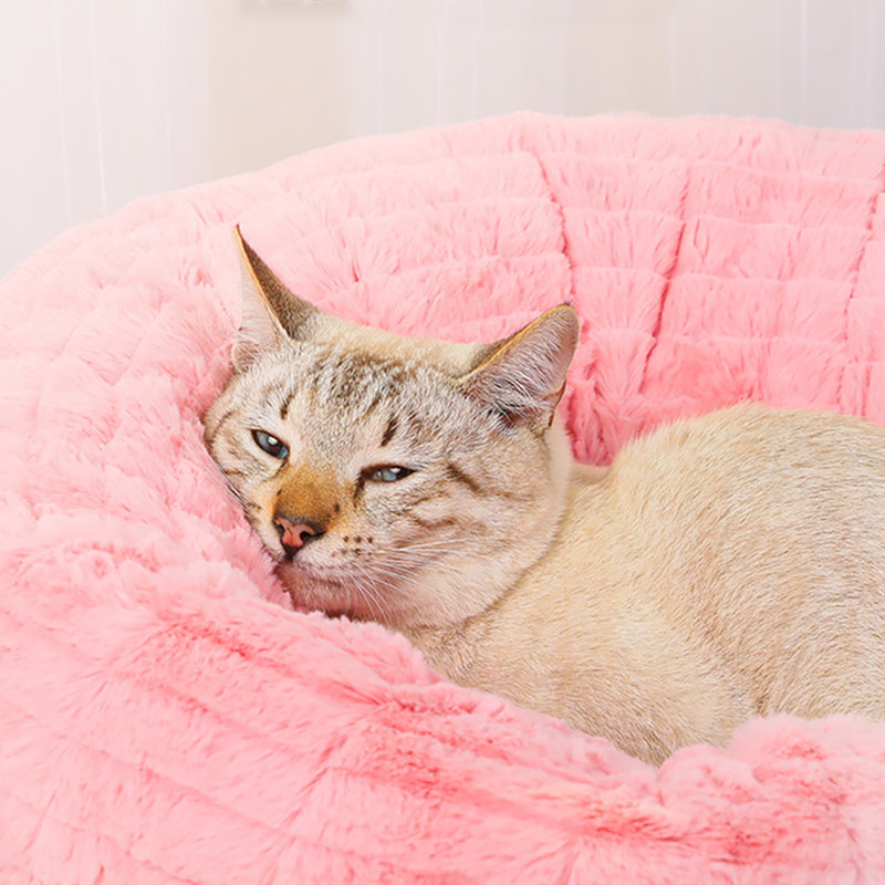 Derwent Cotton Pet Bed, Pink