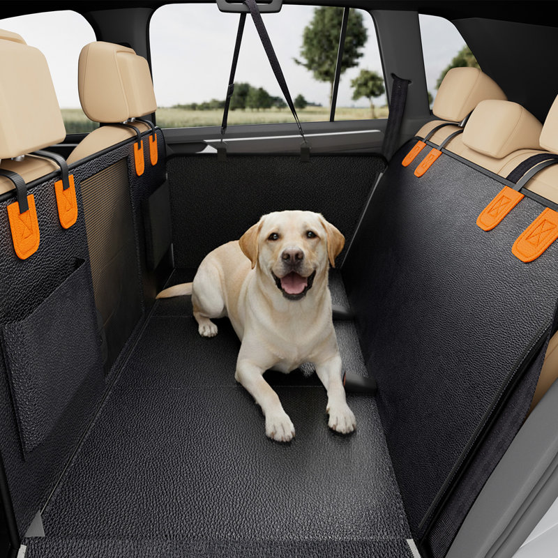 Dog Car Mats Faux Leather Pet Bed