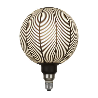 4W E27 Dimmable LED Globe Light Bulb Black