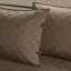 Literie pour lit de jour simple - brun, simili suède, housse de charme rustique, matelas doux, brun
