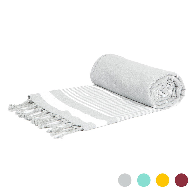 Nicola Spring - Deluxe Turkish Cotton Bath Towel - 162 x 90cm, Grey