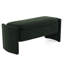 Banc foncé élégant - Rangement de chambre à coucher essentiel pour la construction et amplement