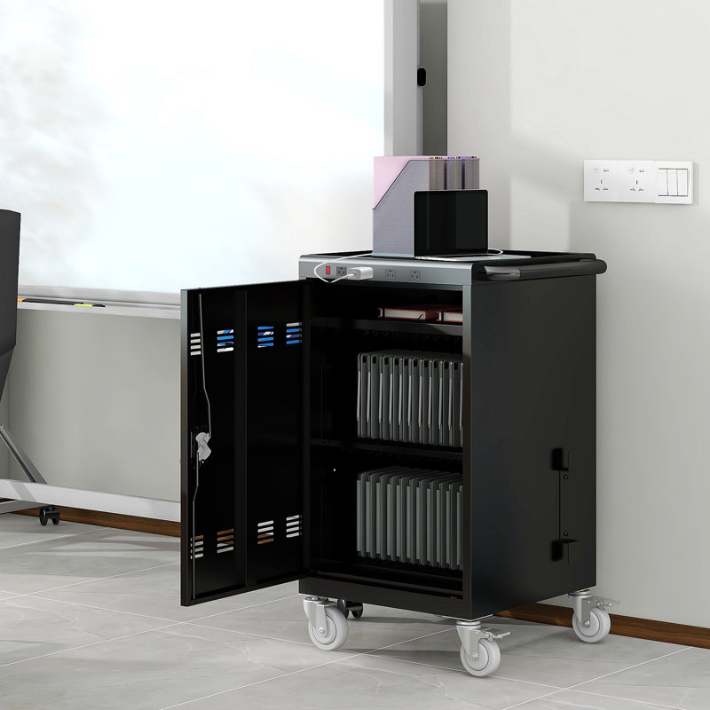Chariot de charge mobile et tablettes pour ordinateurs portables 35 appareils B30PLUS