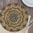 Glass Geometric Round Placemat
