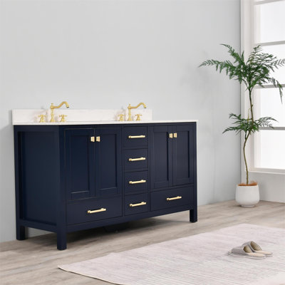 60 Inch Bathroom Vanity With Double Sinks