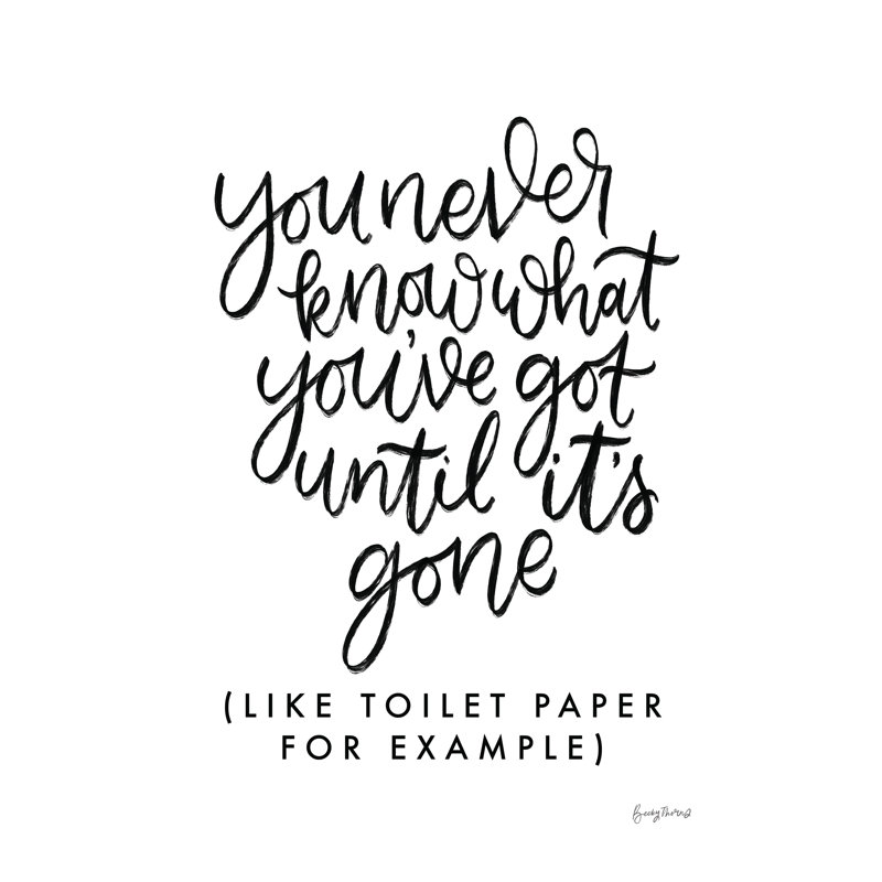 You Never Know Crop by Becky Thorns - Wrapped Canvas Print, 91cm H x 61cm W x 3.8cm D