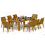 Arbor Outdoor Teak Dining Set-1114340204
