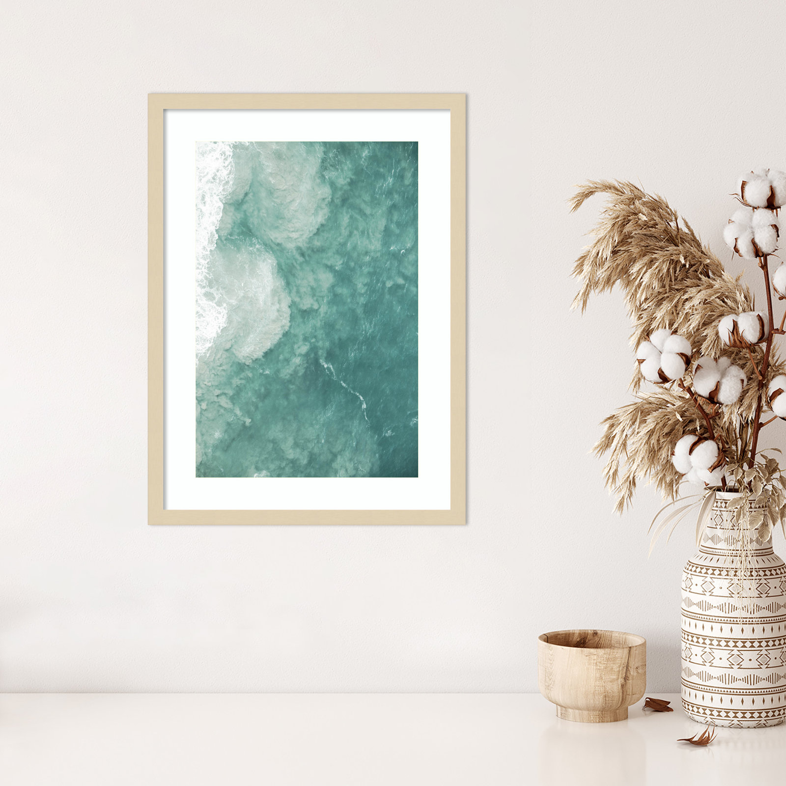 Daisey "Oceano" Print by Shot by Clint, 25" H x 19" W, Brown