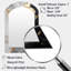 Minimalisme chrome blanc et or Poteries-914161820