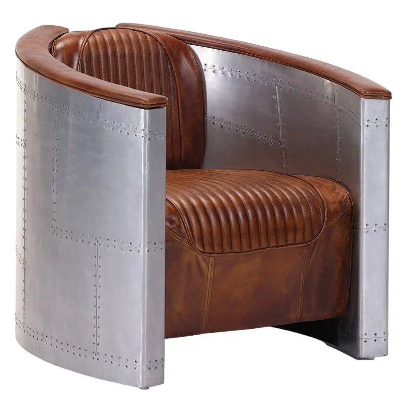 Fauteuil en cuir