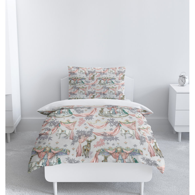 Abstract Duvet Cover, King Duvet Cover + 2 King Shams