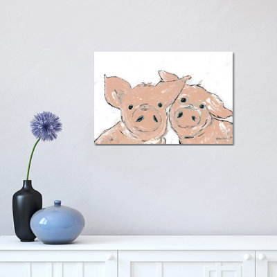 Pigs by Roey Ebert - Painting on Canvas