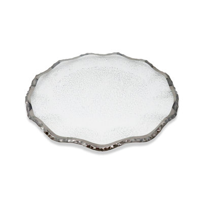 Josslynne Glass Decorative Plate - Set of 4
