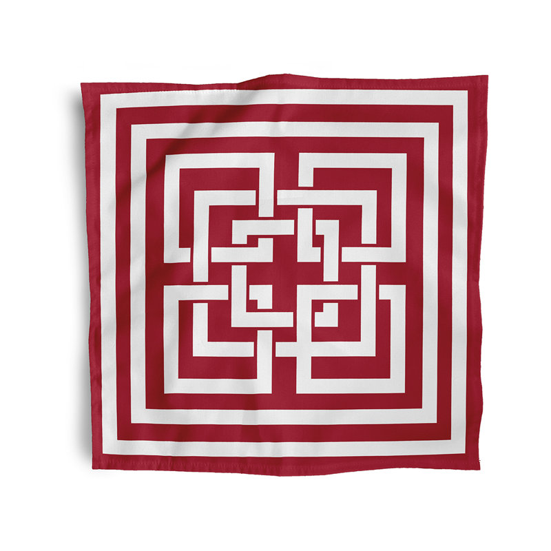 Ensemble de serviettes 4 pièces Aksel, Rouge
