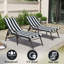 Ensemble de 2 coussins de chaise longue d'extérieur-582060073