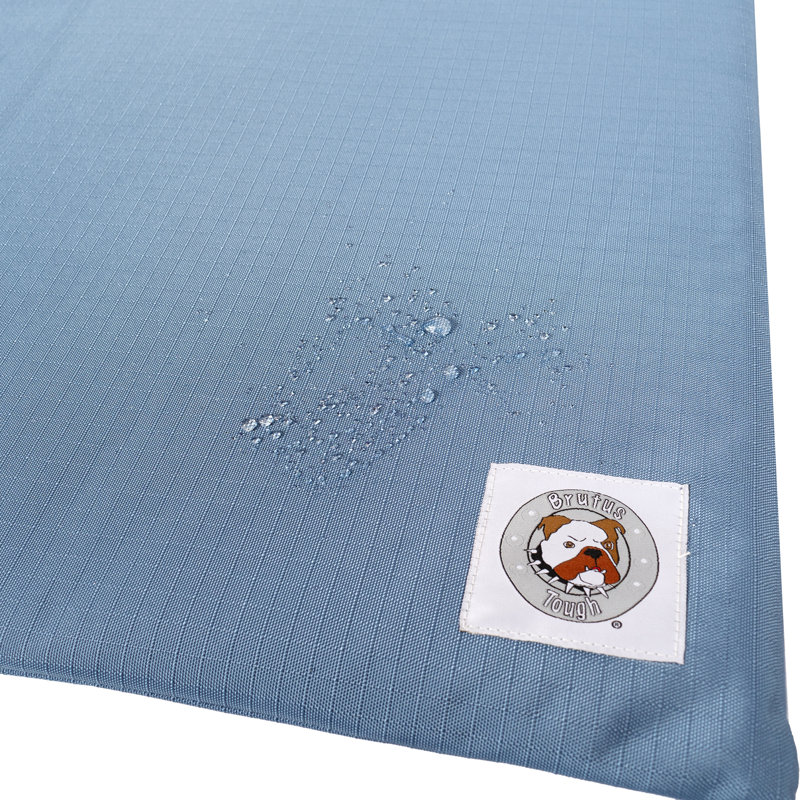 Medium Brutus Tough Chew Resistant Comfort Mat, Blue, Bleu, Medium (36"w x 24"d x 1"h)