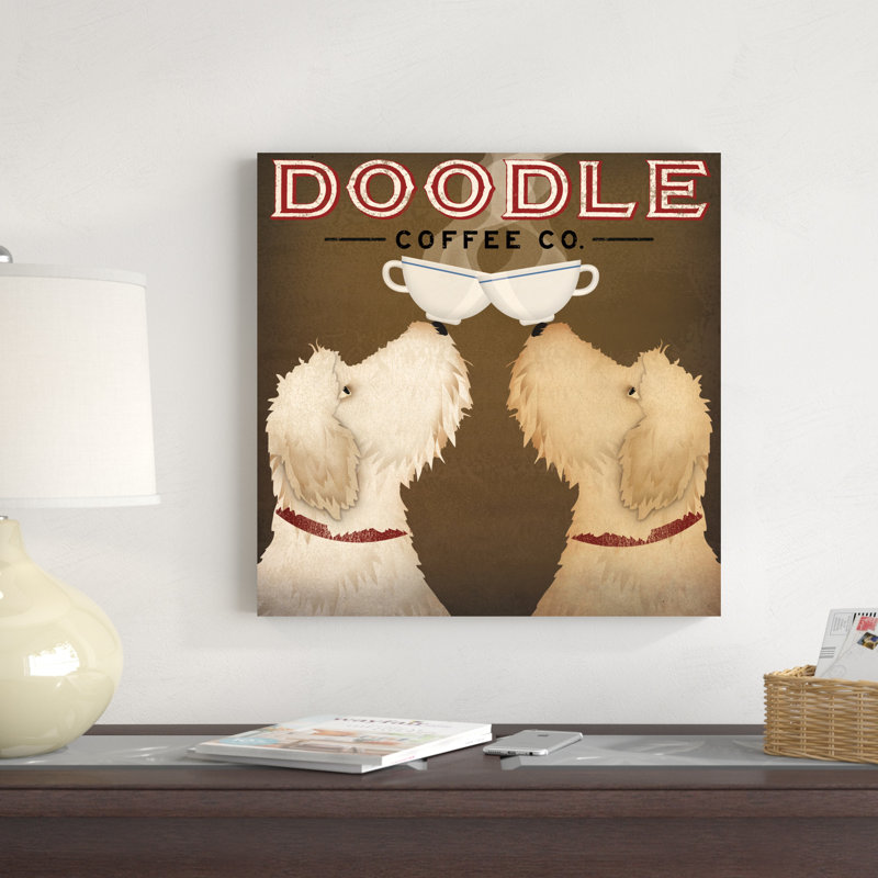 Doodle Coffee Double II, H 20 po x l 20 po