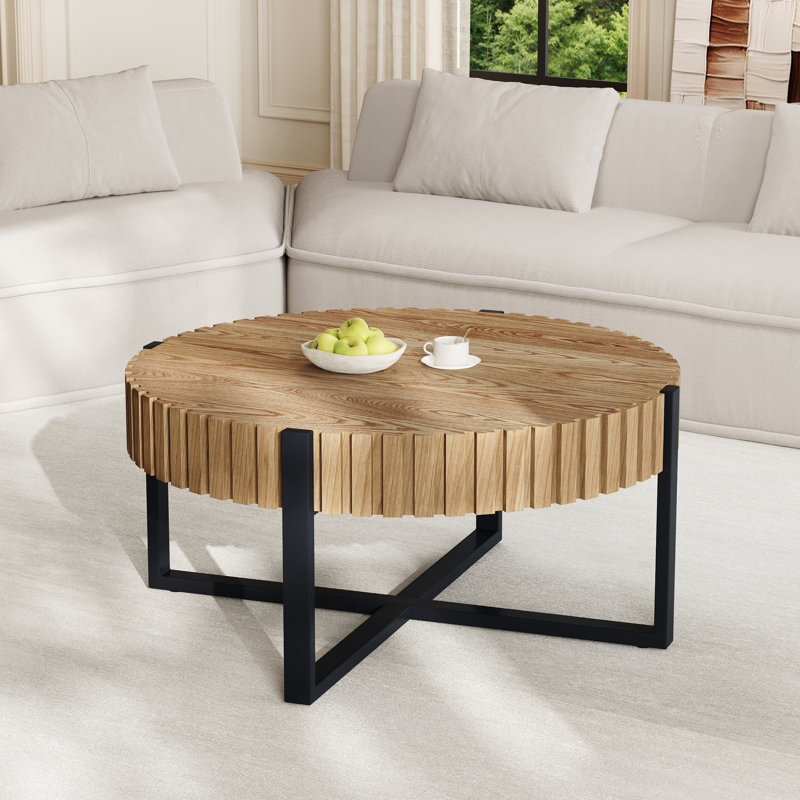 Table basse cylindrique ronde 31,5 po Roomfitter