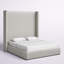 Lit tapissier standard à profil bas-1223075573-1223075575