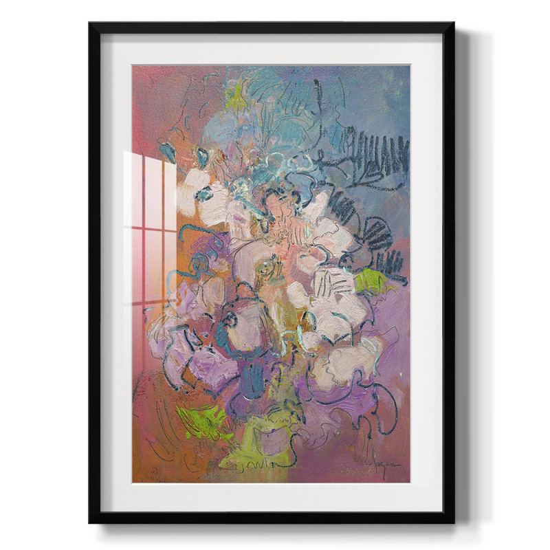 Archipel - impression encadrée, H 28,5 po x l 20,5 po, Noir