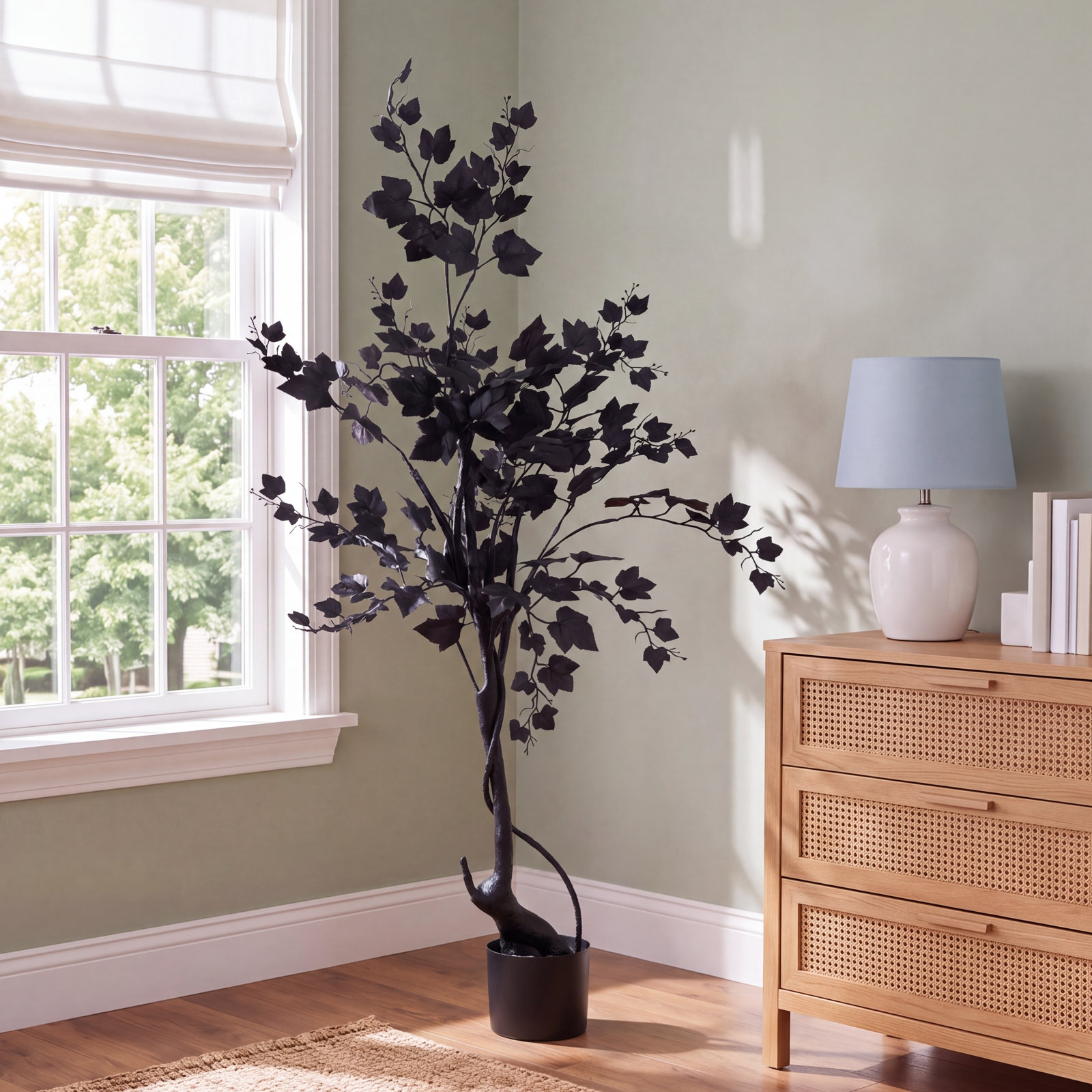 48" H Artificial Black Maple Tree