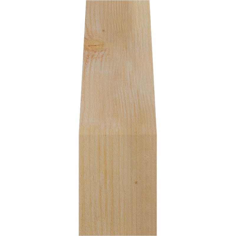 Attelle de genou Funston, Sapin de Douglas, Brute, H 20 po x l 6 po x P 8 po