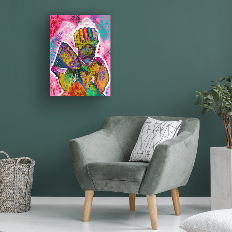 Art sur toile «Bachelor Dean Russo Marie Antoinette», H 19 po x l 14 po