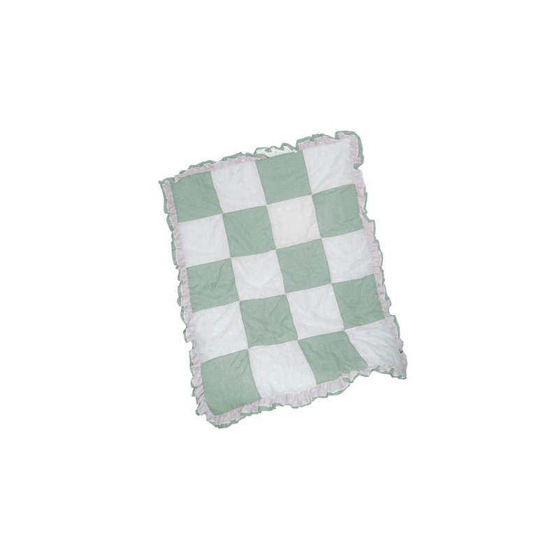 Édredon Patchwork, Menthe