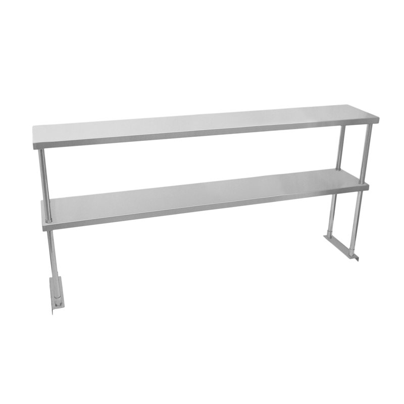 Penelope Stainless Steel Shelving Unit, 75cm H x 150cm W x 30cm D