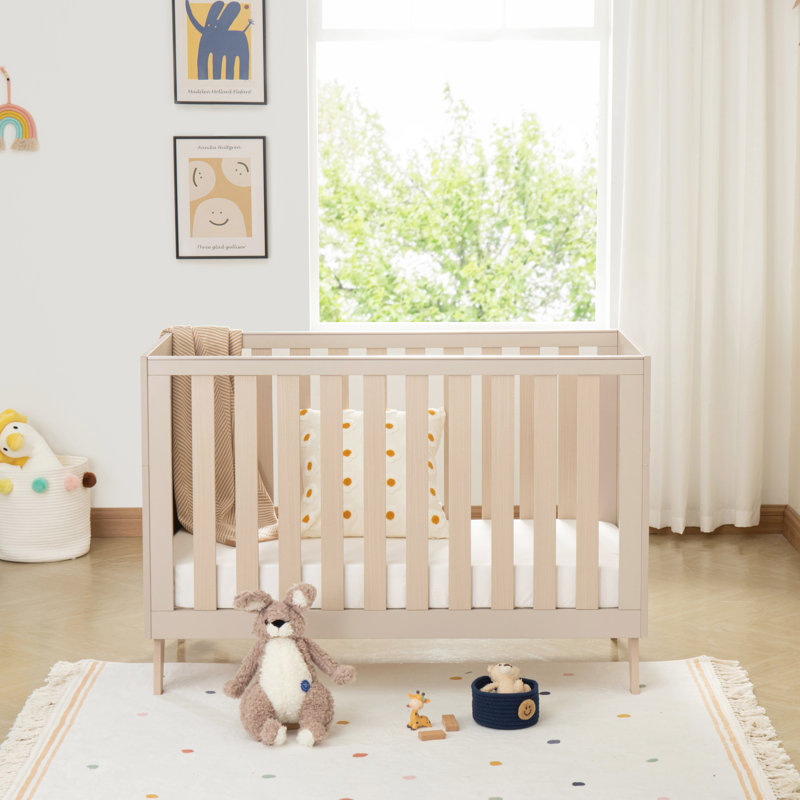 Babymore Dante Mini Cot Bed, Cashmere