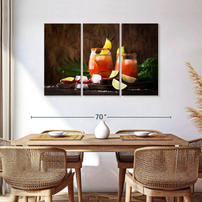 Yarlin Michelada Cocktail, H 36 po x l 57 po