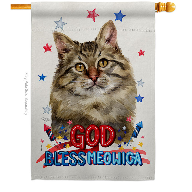 Drapeau de maison patriotique sibérien en polyester 40 x 28 pi