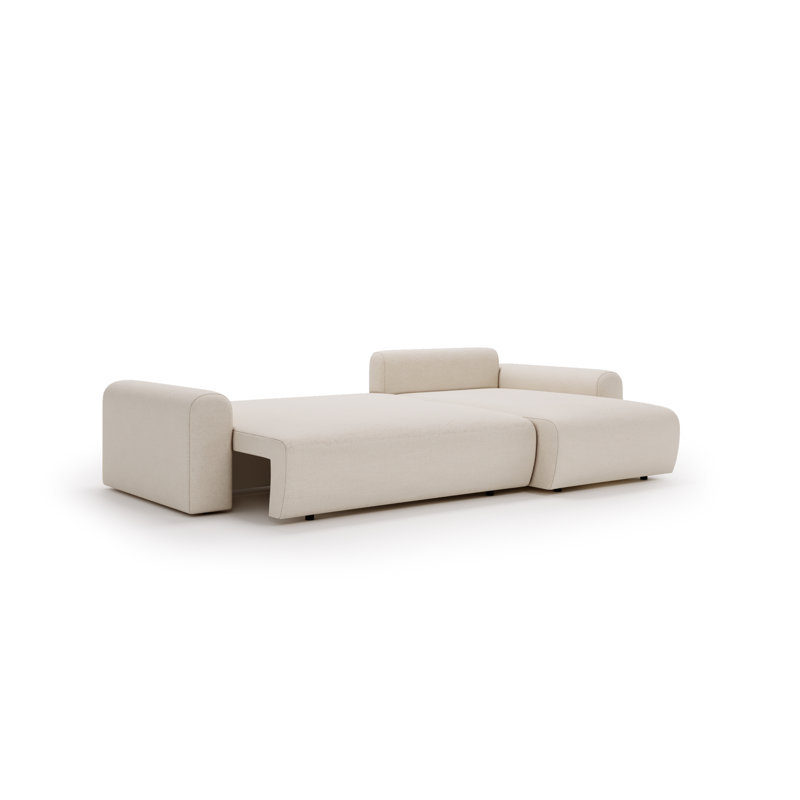2 Seater Corner Sofa , White