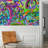 Vibrant Graffi Street Paint Peel & Stick Border-93867462