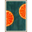 «Orange Slices», reproduction encadrée sur toile par Bo Anderson-1837275443