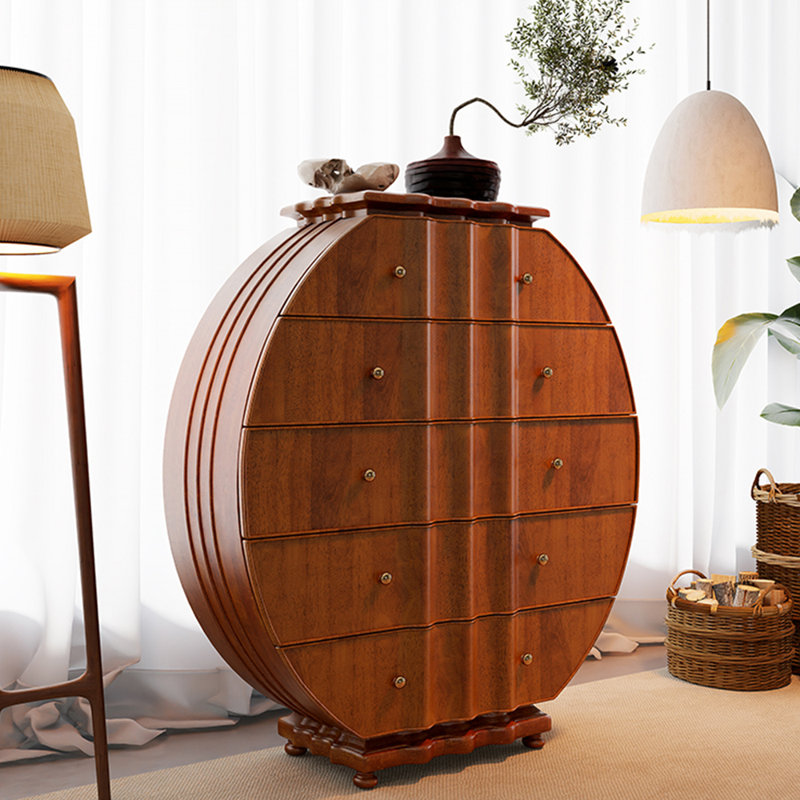 Armoire décorative vintage, Brun