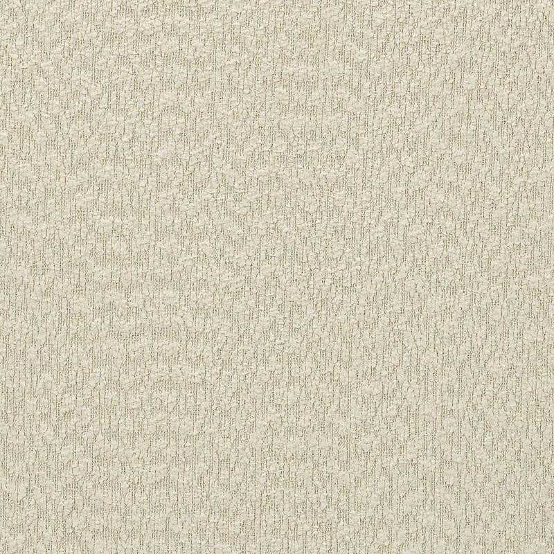 Lit plateforme tapissier Normsman Dove, Blanc, crème