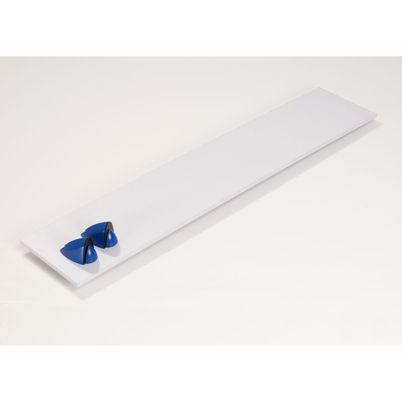 Bracket Shelf, Blue, 3.38" H x 36.00" W x 7.06" D