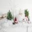 Figurines de Noël en peluche gnomes de traîneau
