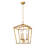 3 - Light Lantern Geometric Chandelier-1653613899