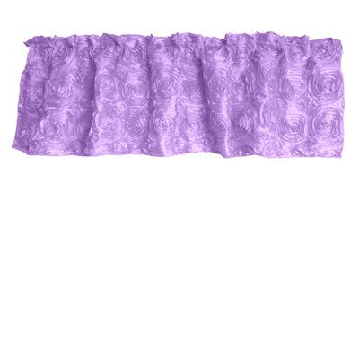 Floral Tailored Window Valance